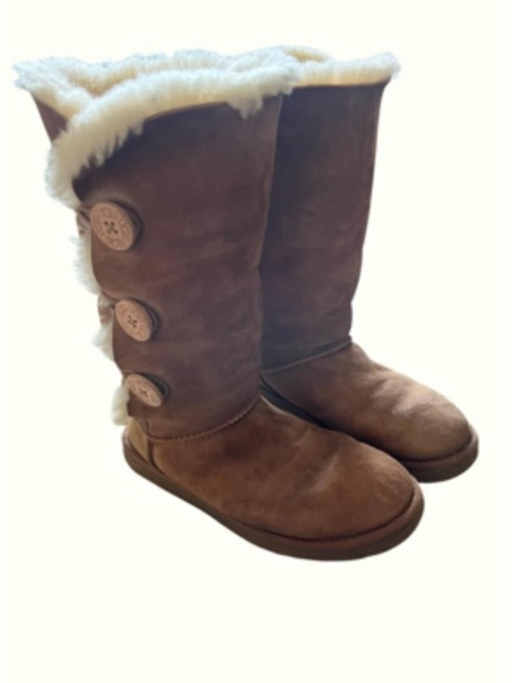 UGG Chestnut Bailey Button Triplet II Boots